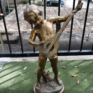 Signed Auguste Moreau Bronze Statue